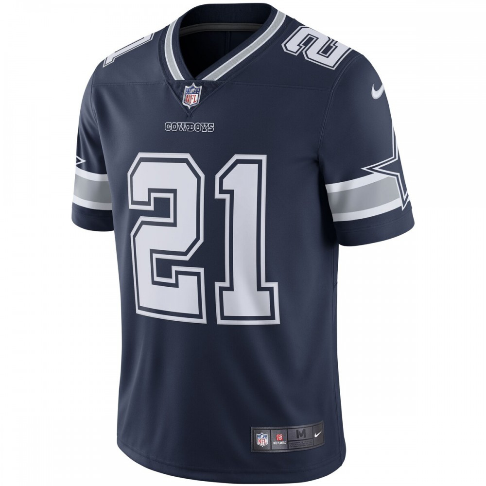 Ezekiel Elliott Dallas Cowboys Nike Vapor Limited Jersey - Navy-Profan Arena